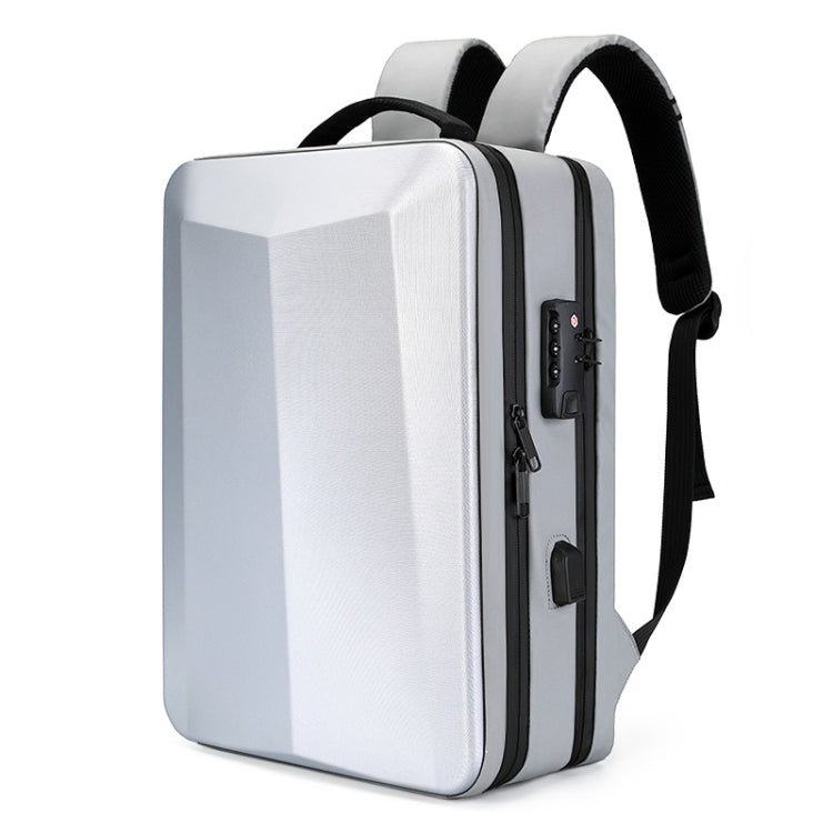ABS Hard Shell Gaming Computer Backpack, 15.6 inches (Black), 15.6 inches (Silver), 17.3 inches (Silver)