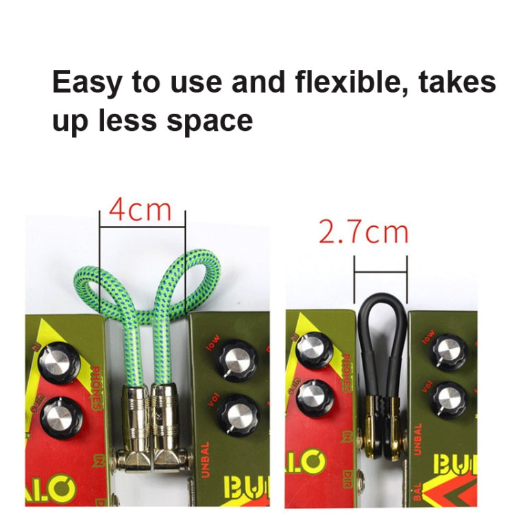 KGR Guitar Cables Guitar Effect Pedal Instrument Patch Cable, 15cm, 25cm, 50cm, 80cm, 1m, 1.5m