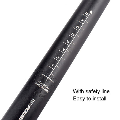 FMFXTR Mountain Bike Seat Post Bicycle Aluminum Alloy Sitting Tube, Specification:, 25.4x350mm, 27.2x350mm, 28.6x350mm, 30.4x350mm, 30.8x350mm, 31.6x350mm, 25.4x450mm, 27.2x450mm, 28.6x450mm