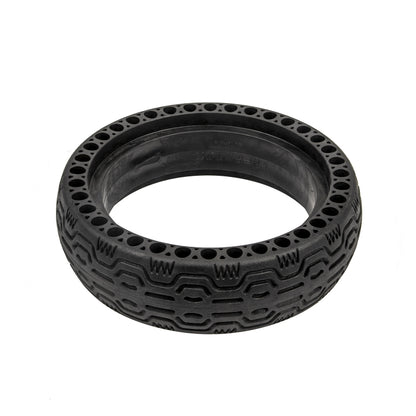 6.5x1.85 Solid Tire Honeycomb Tire Electric Scooter Tire,Specification: With Plastic Wheel, 36mm Card Slot, With Plastic Wheel