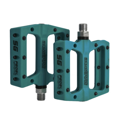 FMFXTR Mountain Bicycle Pedal Nylon Fiber Bearing Non-Slip Pedal, SG-12B