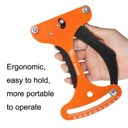 WEST BIKING Bicycle Spoke Tension Meter Rim Tensioner Calibrator, WEST BIKING Calibrator