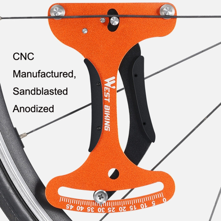 WEST BIKING Bicycle Spoke Tension Meter Rim Tensioner Calibrator, WEST BIKING Calibrator
