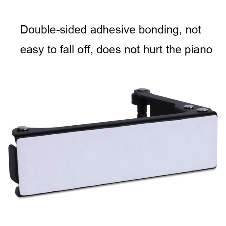 MA003 Alloy Piano Cover Descender Piano Accessories, Gold, Silver, Black