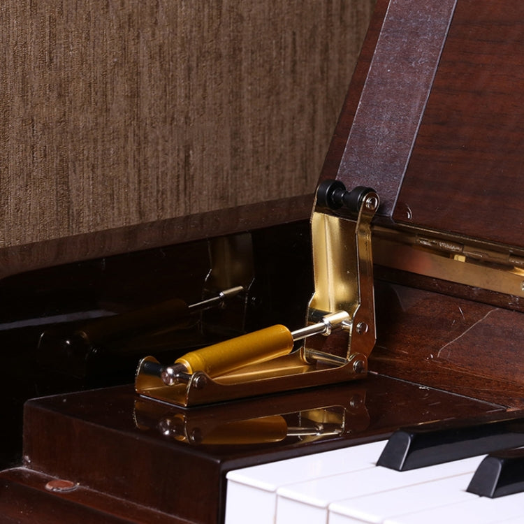 MA003 Alloy Piano Cover Descender Piano Accessories, Gold, Silver, Black