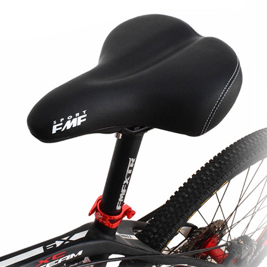 FMFXTR Mountain Bicycle Cushion Saddle Soft Wide Comfortable Spring Seat Cushion, Wide Comfortable