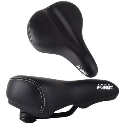 FMFXTR Mountain Bicycle Cushion Saddle Soft Wide Comfortable Spring Seat Cushion, Wide Comfortable