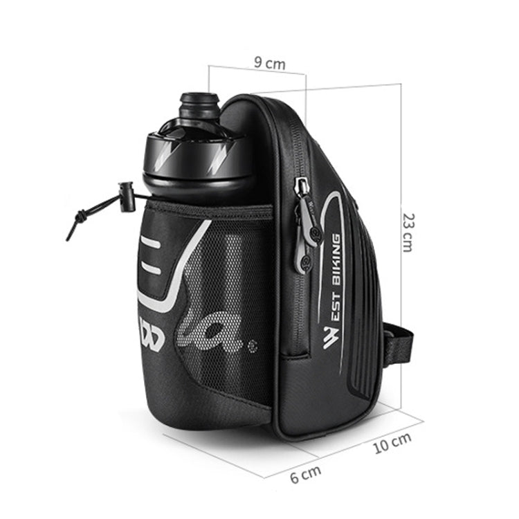 WEST BIKING Cycling Water Bottle Bag Rear Seat Saddle Bag, WEST BIKING Saddle Bag