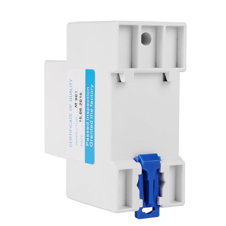 SINOTIMER DDS6619-526L-2 Can Reset Zero Backlight Display Single-phase Rail Electric Energy Meter, DDS6619-526L-2