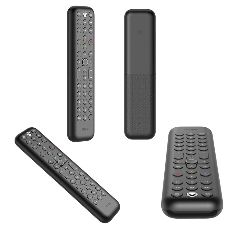 8BitDo Backlit Key Media Remote Control For Xbox, Style:, Long Version (Black)