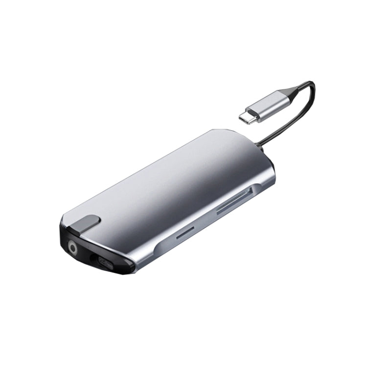 Type-C Extension Dock 8 In 1 Laptop Converter USB HUB Hub, USB HUB