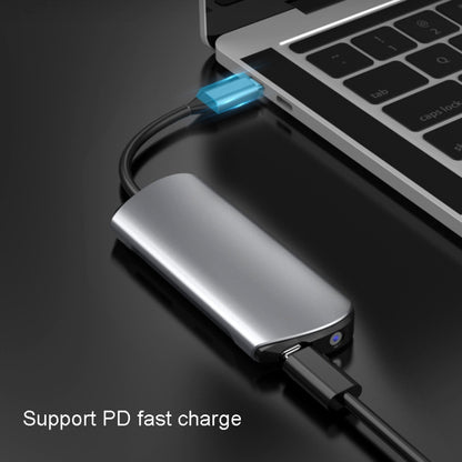 Type-C Extension Dock 8 In 1 Laptop Converter USB HUB Hub, USB HUB