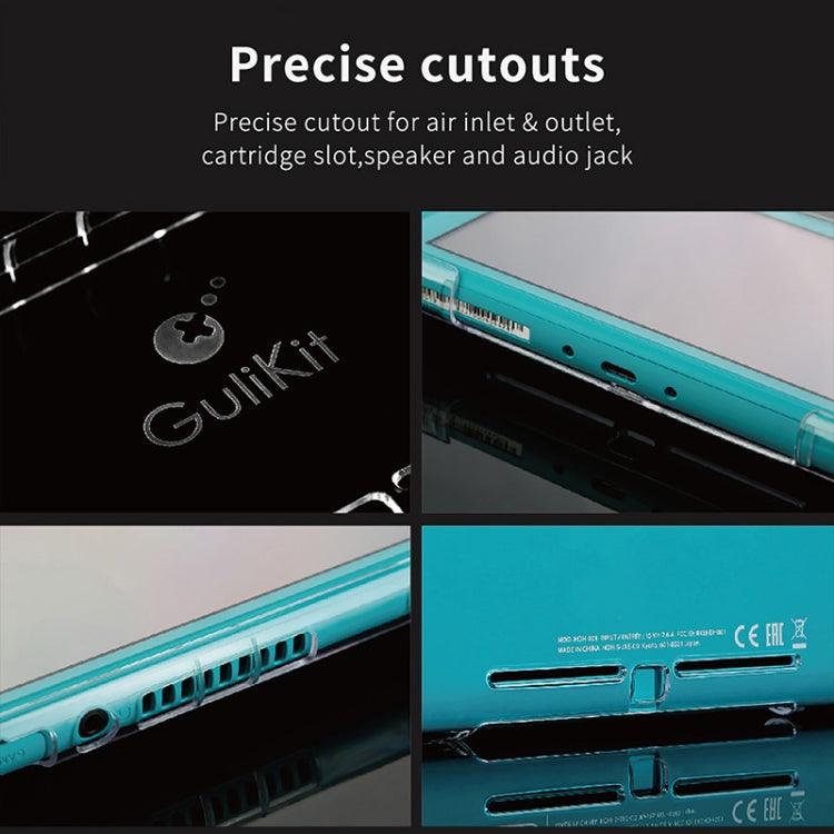 Gulikit NS16 Game Console Transparent Crystal Protective Case For Switch Lite, NS16