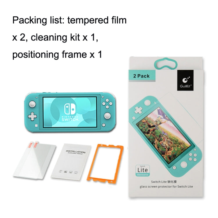 Gulikit NS12 Game Console Screen Protector HD Anti-Fingerprint Tempered Film For Switch Lite, NS12