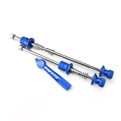 FMFXTR Mountain Bicycles Flower Drum Fast Disassembly Rod, Fast Disassembly Rod Blue, Fast Disassembly Rod Gold