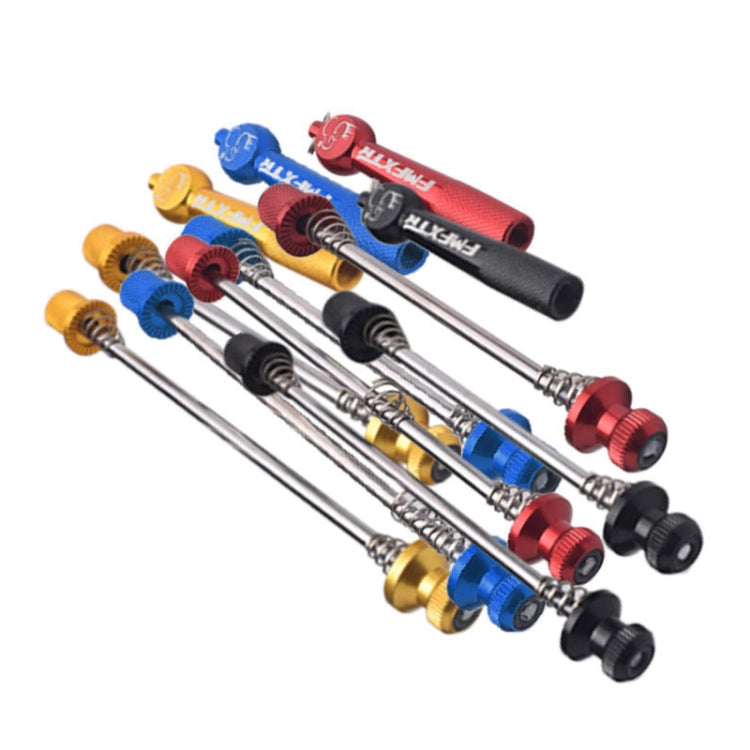 FMFXTR Mountain Bicycles Flower Drum Fast Disassembly Rod, Fast Disassembly Rod Blue, Fast Disassembly Rod Gold