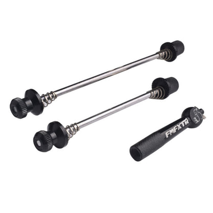 FMFXTR Mountain Bicycles Flower Drum Fast Disassembly Rod, Fast Disassembly Rod Blue, Fast Disassembly Rod Gold