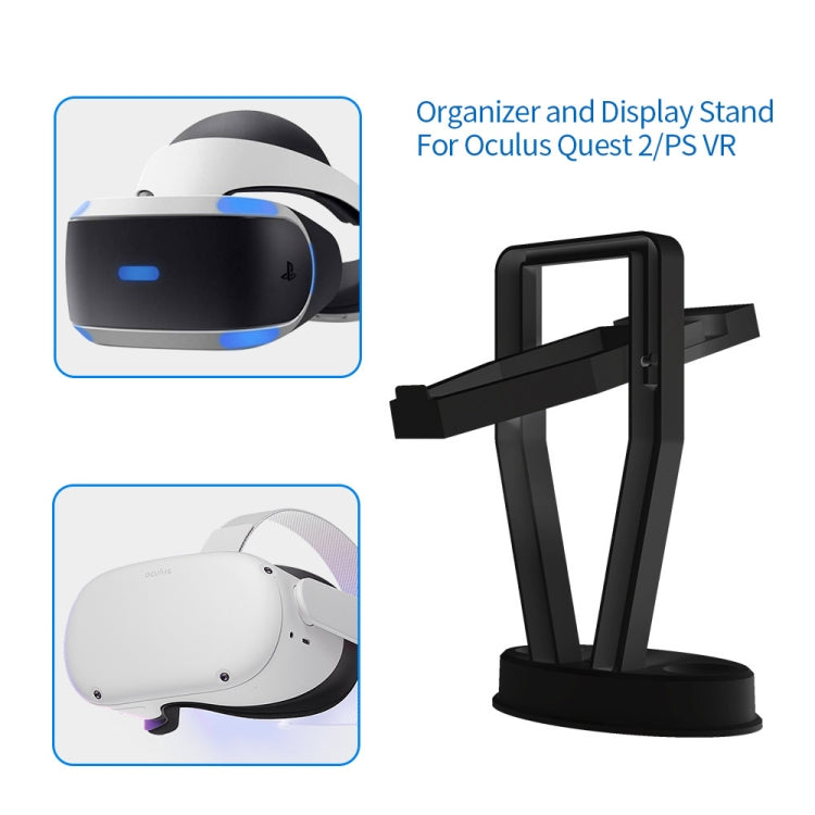 JYS-OC002 VR Bracket Desktop Storage Rack For Oculus Quest 2, JYS-OC002 Black, JYS-OC002 White