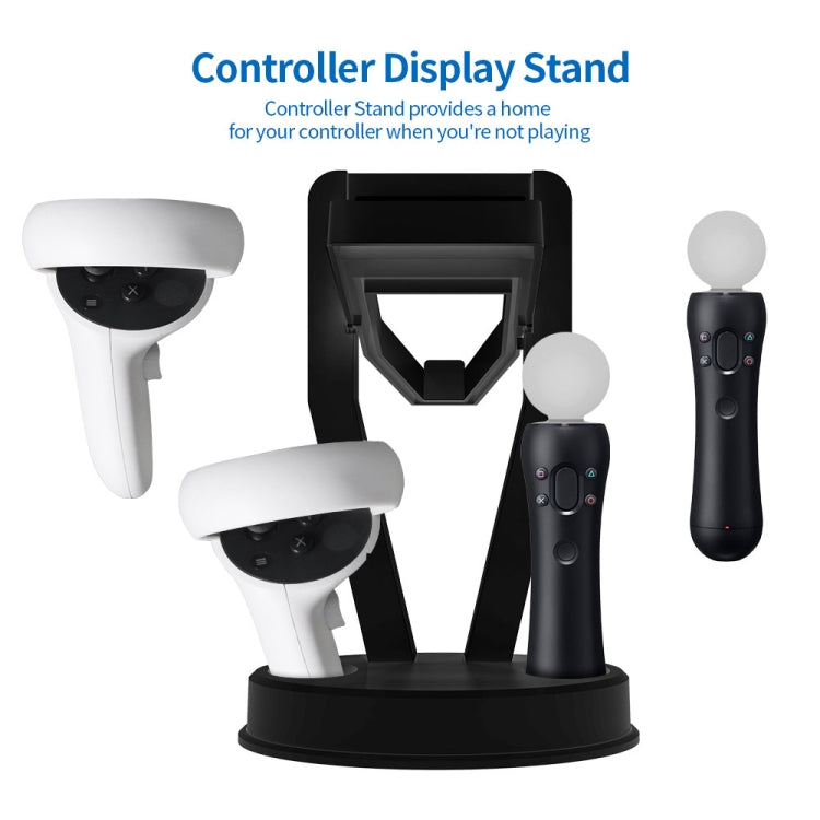 JYS-OC002 VR Bracket Desktop Storage Rack For Oculus Quest 2, JYS-OC002 Black, JYS-OC002 White