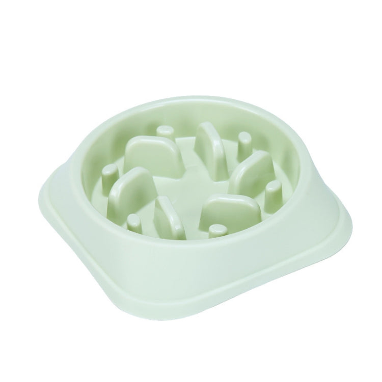 Pet Anti-Choke Bowl Slow Food Cat and Dog Food Bowl, Slow Food Column Blue, Slow Food Column Pink, Slow Food Column Green