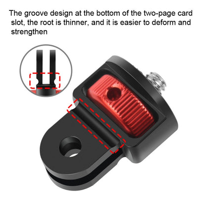 1/4 Inch Screw Converter Tripod Adapter for Gopro 10 9 8 7  /Eken /Insta360 One X R