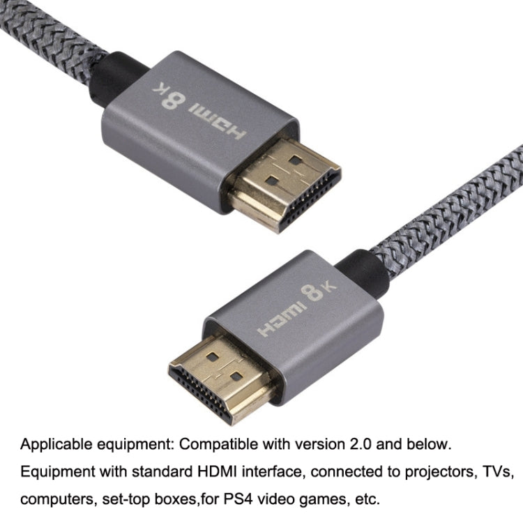 Computer Projection Connection 8K HD HDMI Cable Color Random Delivery, 1m