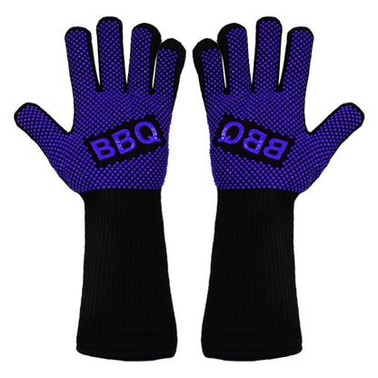 1 Pair High Temperature Resistant Silicone BBQ Gloves  Anti-Scalding Gloves, BBQ Red, BBQ Black, BBQ Blue, Big Flame Red, Big  Flame Black, Big Flame Blue, Flame Dots Red, Flame Dots  Black, Flame Dots  Blue, BBQ Flame Red, BBQ Flame Black...