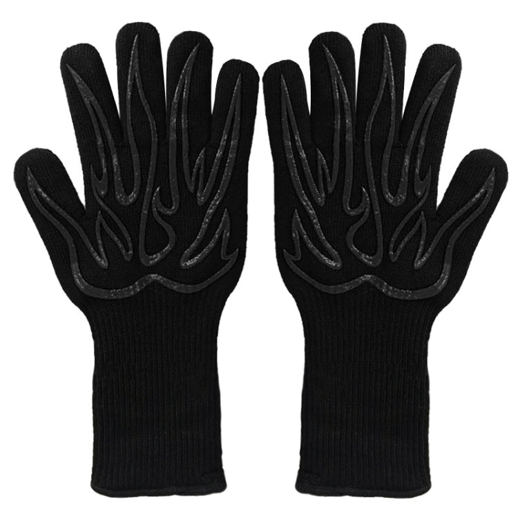 1 Pair High Temperature Resistant Silicone BBQ Gloves  Anti-Scalding Gloves, BBQ Red, BBQ Black, BBQ Blue, Big Flame Red, Big  Flame Black, Big Flame Blue, Flame Dots Red, Flame Dots  Black, Flame Dots  Blue, BBQ Flame Red, BBQ Flame Black...