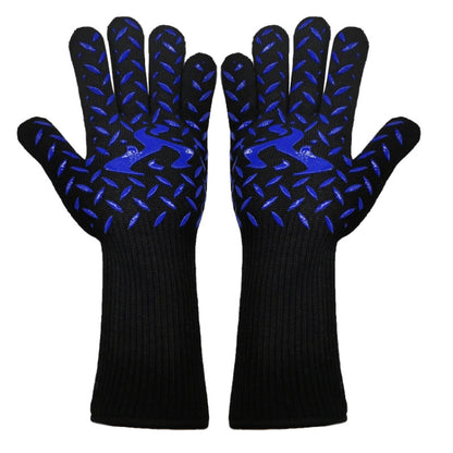 1 Pair High Temperature Resistant Silicone BBQ Gloves  Anti-Scalding Gloves, BBQ Red, BBQ Black, BBQ Blue, Big Flame Red, Big  Flame Black, Big Flame Blue, Flame Dots Red, Flame Dots  Black, Flame Dots  Blue, BBQ Flame Red, BBQ Flame Black...