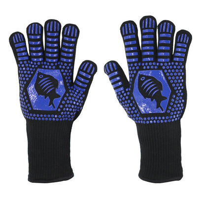 1 Pair High Temperature Resistant Silicone BBQ Gloves  Anti-Scalding Gloves, BBQ Red, BBQ Black, BBQ Blue, Big Flame Red, Big  Flame Black, Big Flame Blue, Flame Dots Red, Flame Dots  Black, Flame Dots  Blue, BBQ Flame Red, BBQ Flame Black...