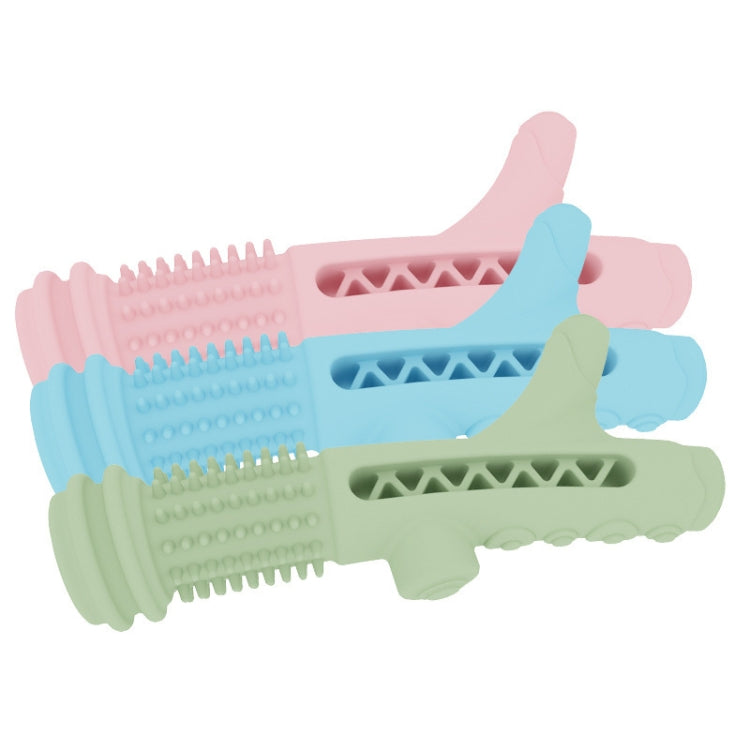 Hollow Branches Shaped Dogs Grinding and Cleaning Teeth Rod Pet Bite Resistant Toys, Hollow Branches Shaped Light Blue, Hollow Branches Shaped Light Pink, Hollow Branches Shaped Green