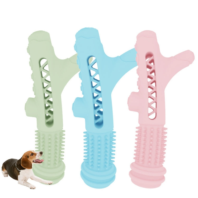 Hollow Branches Shaped Dogs Grinding and Cleaning Teeth Rod Pet Bite Resistant Toys, Hollow Branches Shaped Light Blue, Hollow Branches Shaped Light Pink, Hollow Branches Shaped Green