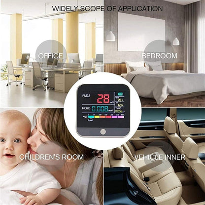 DM306 Indoor Haze PM2.5 Dust Formaldehyde Detector