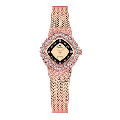 BS Bee Sister FA1659 Chain Watch Wheat Ear Watch Simple Temperament Ladies Watch, Gold, Rose Gold, Silver