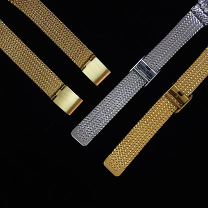 BS Bee Sister FA1659 Chain Watch Wheat Ear Watch Simple Temperament Ladies Watch, Gold, Rose Gold, Silver