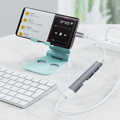 4 in 1 Mini Multifunctional Expanded Docking, Spec: Type-C/USB-C 3.0 (Silver), Type-C/USB-C 3.0 (Gray), Type-C/USB-C 3.0 (Pink)