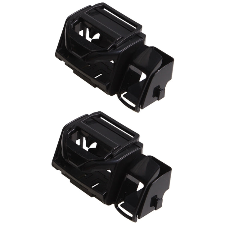 2 PCS SD-1012 Car Multifunctional Drink Holder Garbage Box, Silver, Blue, Black