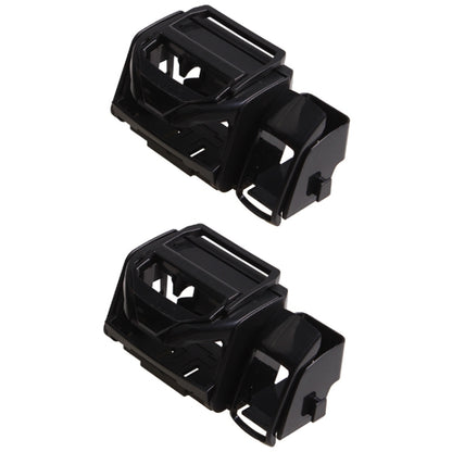 2 PCS SD-1012 Car Multifunctional Drink Holder Garbage Box, Silver, Blue, Black