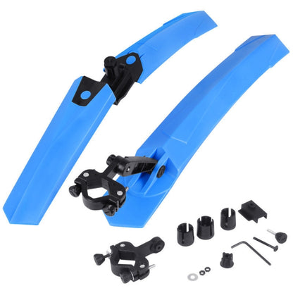 2632 Bicycle Quick Release Mudguards, Style:, Ordinary (Black), Ordinary (Red), Ordinary (Blue), Ordinary (Green), Ordinary (Gray), Ordinary (Yellow), Widened (Black), Widened (Red), Widened (Blue), Widened (Green), Widened (Gray), Widened (White)