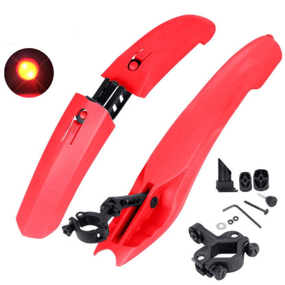 2632 Bicycle Quick Release Mudguards, Style:, Ordinary (Black), Ordinary (Red), Ordinary (Blue), Ordinary (Green), Ordinary (Gray), Ordinary (Yellow), Widened (Black), Widened (Red), Widened (Blue), Widened (Green), Widened (Gray), Widened (White)