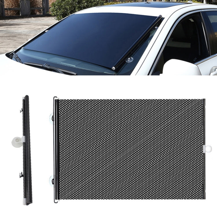 Suction Cup Car Shade Curtain Window Telescopic Roller Blind, Size: 50x125cm Silver Laser, 40x125cm Silver Lyser, 50x125cm Silver Laser, 40x125cm Black Mesh, 45x125cm Silver Lyser, 40x60cm Silver Lyser
