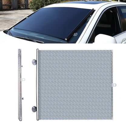 Suction Cup Car Shade Curtain Window Telescopic Roller Blind, Size: 50x125cm Silver Laser, 40x125cm Silver Lyser, 50x125cm Silver Laser, 40x125cm Black Mesh, 45x125cm Silver Lyser, 40x60cm Silver Lyser