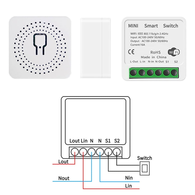 003 WiFi App Remote Voice Control Smart Switch, Smart Switch