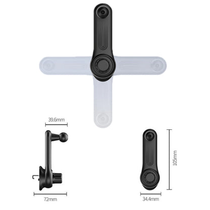 5 PCS Car Hook Mobile Phone Holder Clip Wireless Charging Base Accessories, Size:, 17mm Ball Head, 15mm Ball Head, 13mm Ball Head