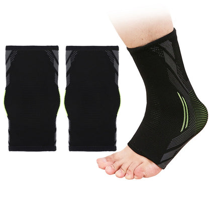 1pair Outdoor Sports Unisex Knitted Pressurized Keep Warm Copper Ankle Support, S, M, L, XL