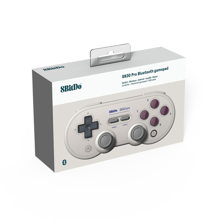 8Bitdo SN30ProG Vibration Burst Somatosensory Wireless Bluetooth Gamepad For Switch, SN30ProG