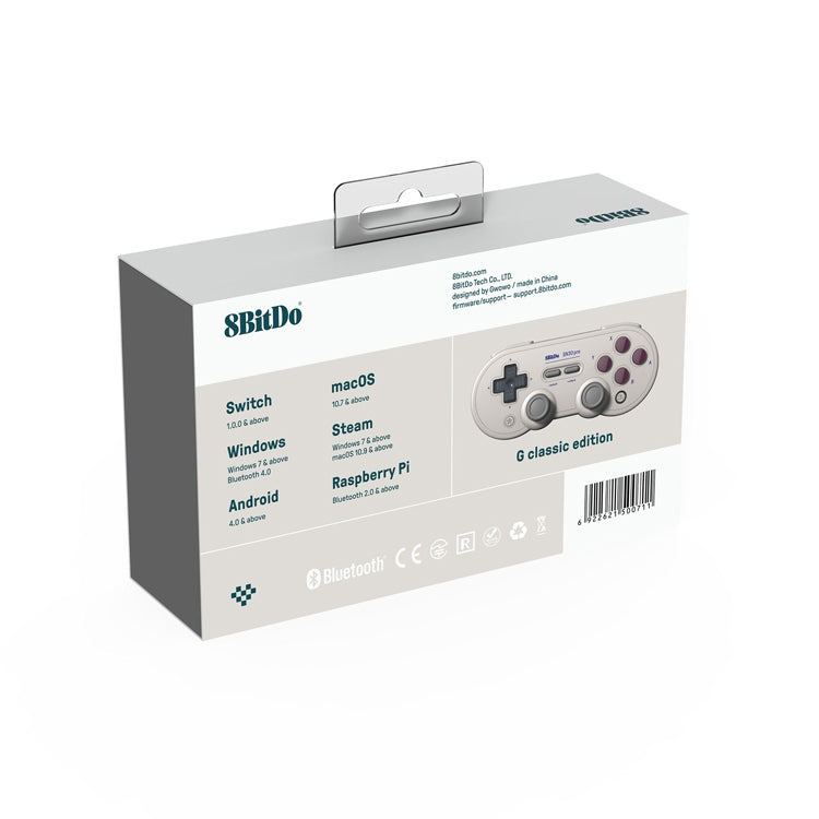 8Bitdo SN30ProG Vibration Burst Somatosensory Wireless Bluetooth Gamepad For Switch, SN30ProG