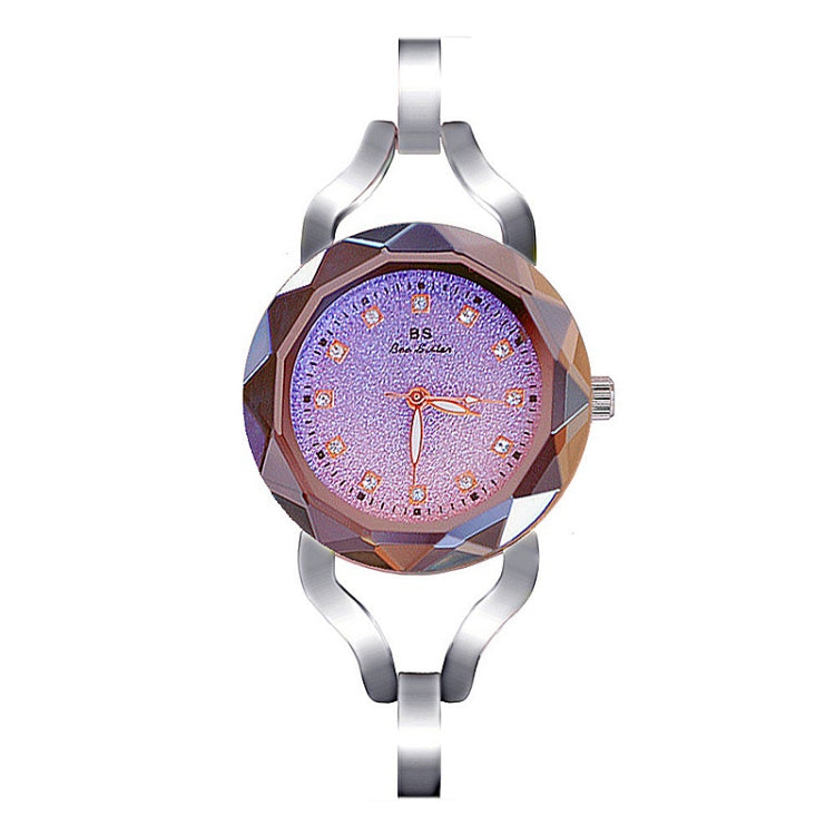 BS Bee Sister  FA1565  Aurora Star Diamond Ladies Chain Watch, Silver, Gold, Rose Gold