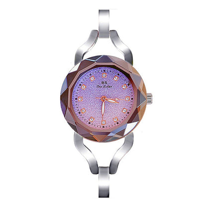 BS Bee Sister  FA1565  Aurora Star Diamond Ladies Chain Watch, Silver, Gold, Rose Gold