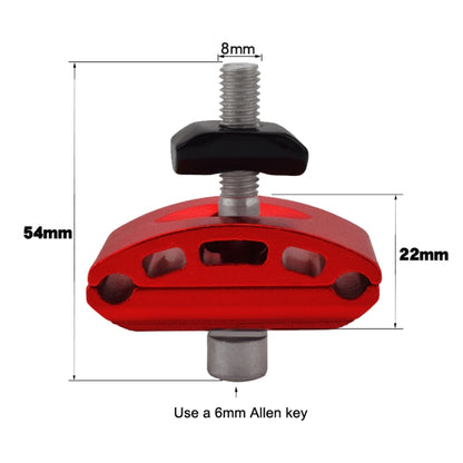 FMFXTR Bicycle Saddle Clamp Code Screw Connector, Screw Connector Black, Screw Connector Blue, Screw Connector Gold, Screw Connector Silver